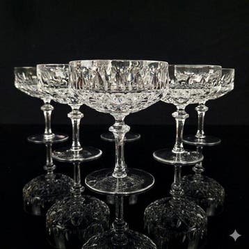 Nachtmann - West Germany - Champagneglas - Kristal - Model