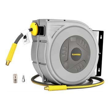 GLAHODEN automatische persluchtslanghaspel 20 m 3/8 12 bar, Ophalen of Verzenden, Nieuw