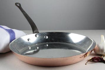 Villedieu - Braadpan - XL - Série Spéciale - 29cm - Koper