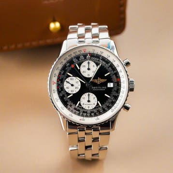Breitling - Old Navitimer Black Stick Dial - A13022 - Heren, Nieuw