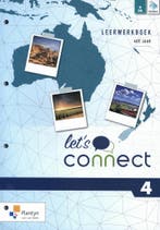 Lets Connect 4 Leerwerkboek Domeingebonden, Boeken, Schoolboeken, Verzenden, Zo goed als nieuw, Caroline Deltour