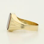 Ring - 14 karaat Geel goud - Tijgeroog, Handtassen en Accessoires, Ringen, Nieuw