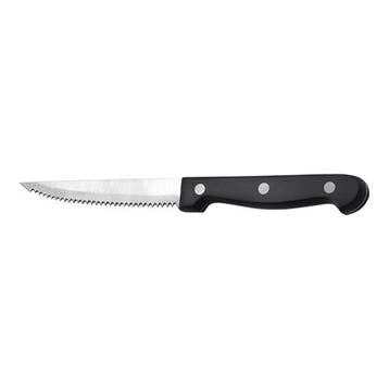 Steakmes | RVS/Kunststof | Per Stuk | Lengte 220mm EMGA, Verzenden, Nieuw in verpakking