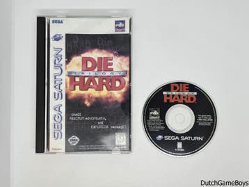 Sega Saturn - Die Hard Trilogy + Reg. Card - USA, Games en Spelcomputers, Games | Sega, Verzenden, Gebruikt