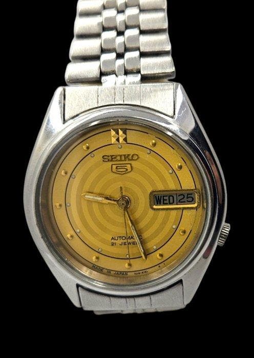 Seiko - Seiko 5 - Sans prix de réserve - cal. 7019 - Homme -, Handtassen en Accessoires, Horloges | Antiek
