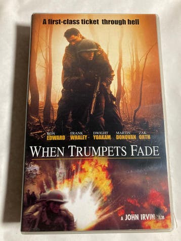 WHEN TRUMPETS FADE (VHS), Gebruikt
