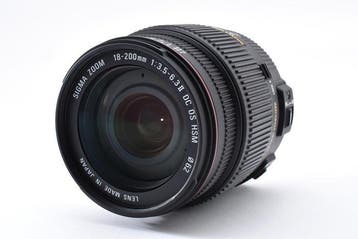 Sigma DC 3.5-6.3/18-200mm II HSM OS for Nikon Zoomlens, Nieuw