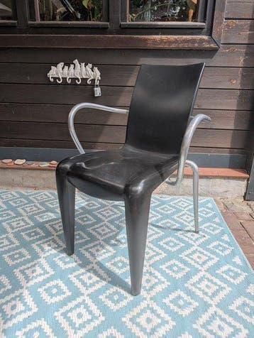 Vitra - Philippe Starck - Stoel - Louis 20 BLACK+ armleuning