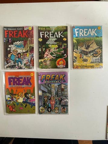 Freak Brothers - The Fabulous Furry Freak Brothers - 5 Comic, Boeken, Nieuw