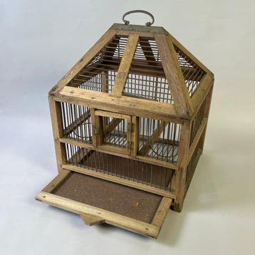 Ornement décoratif - Antiek Robuust, cage à oiseaux faite à