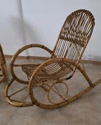 Chaise à bascule - Bambou - Paire de chaises à bascule