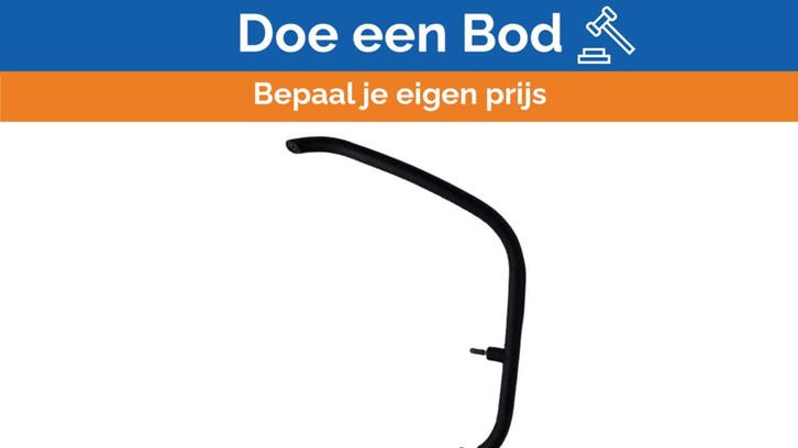 Bieden: Cranchi MED50 black leather handrail - 55405115R, Watersport en Boten, Navigatiemiddelen en Scheepselektronica, Ophalen of Verzenden