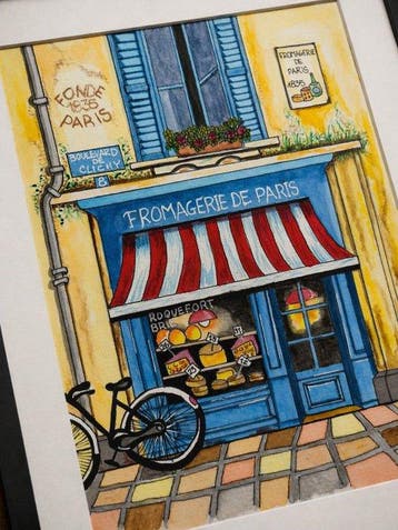 Milagros Ochea - Fromagerie de Paris, Antiek en Kunst, Kunst | Schilderijen | Modern