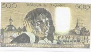 France Fay 71/35 500 Francs Pascal 08/01/1987 N 249 Super..., Verzenden, België