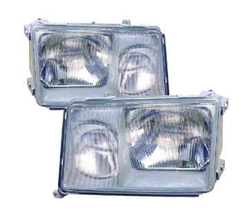 PHARES POUR MERCEDES W124 BERLINE COUPÉ FOND GRIS, Verzenden