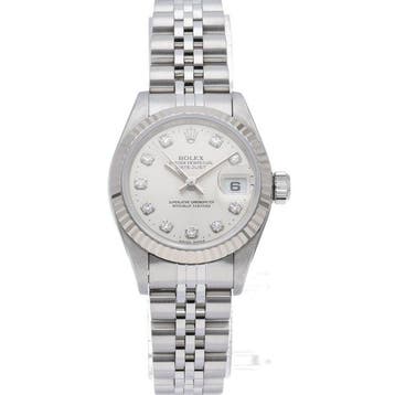 Rolex - Datejust ladies watch 10P diamond - 69174G(A) -