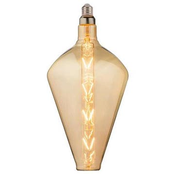 LED Lamp Smart LED Aigi Rixona Bulb ST64 6W RGB Wifi Amber, Verzenden