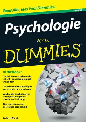Psychologie voor Dummies / Voor Dummies 9789043030885, Boeken, Verzenden, Gelezen, Adam Cash