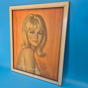 Décoration murale - Reproduction dart vintage « Diana » de
