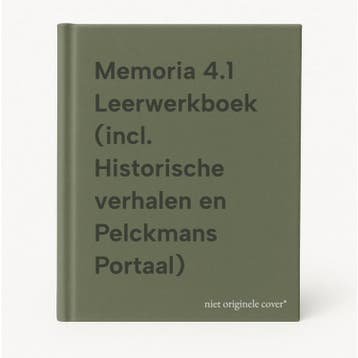 Memoria 4.1 Leerwerkboek (incl. Historische verhalen en, Boeken, Verzenden, Zo goed als nieuw