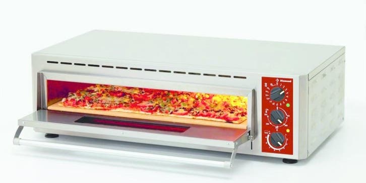 Pizza oven elektrisch | 1x2 33Øcm of platen 600x400mm | Met, Articles professionnels, Horeca | Équipement de cuisine, Envoi