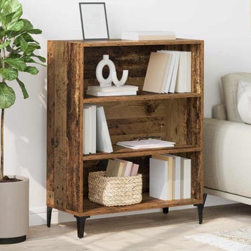 vidaXL Dressoir Oudhout 69,5 x 32,5 x 90 cm Bewerkt hout, Verzenden