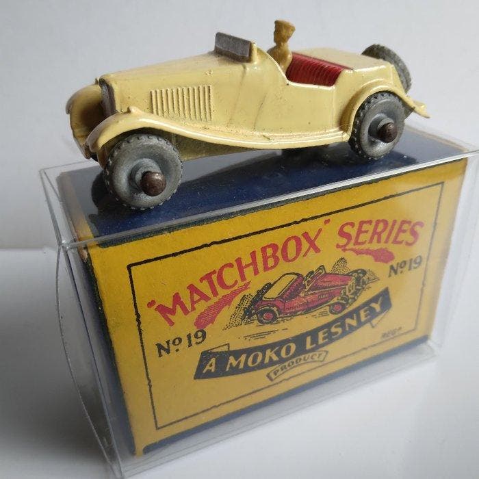 Matchbox 1:87 - Modelauto - No.19 MG Midget TD - Boxed, Hobby en Vrije tijd, Modelauto's | 1:5 tot 1:12