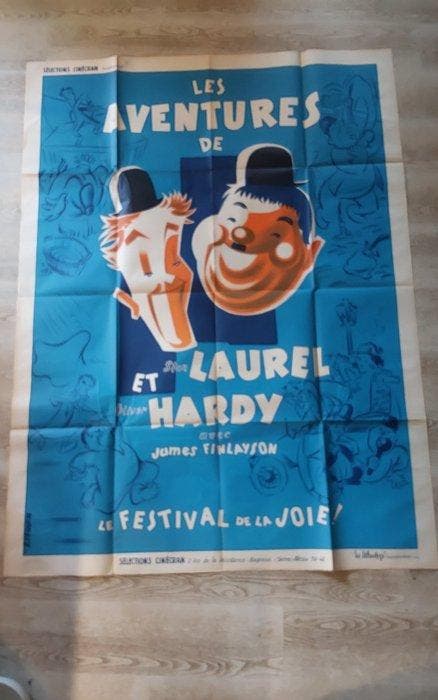 Les Aventures de Laurel et Hardy - Stan Laurel Oliver Hardy, Antiek en Kunst, Kunst | Tekeningen en Fotografie