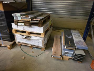 (6x) Paletten diverse vloeren, Doe-het-zelf en Bouw, Nieuw