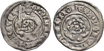 Pfennig von Rellinghausen (um1410/ 1420 Limburg-grafschaf..., Postzegels en Munten, Verzenden, België