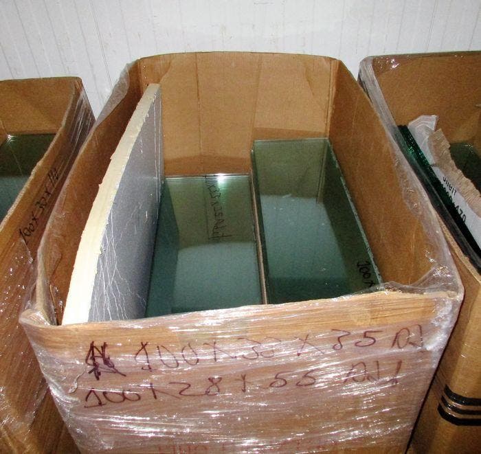 Glas schappen, B100 x D28cm, glas legborden, glazen, Zakelijke goederen, Kantoor en Winkelinrichting | Kantoorartikelen