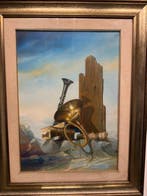 École italienne (XX) - Composizione con Strumenti Musicali