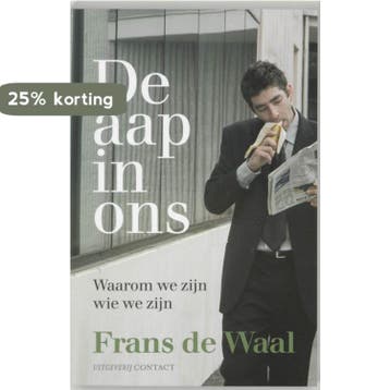 De aap in ons 9789025423452 Frans de Waal, Verzenden, Frans de Waal