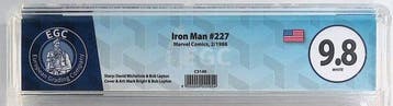 Iron Man #227 - EGC 9.8 - 1 Graded comic - Eerste druk -