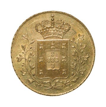 Portugal. D. Maria II (1834-1853). Peça (7.500 Reis) 1835 -