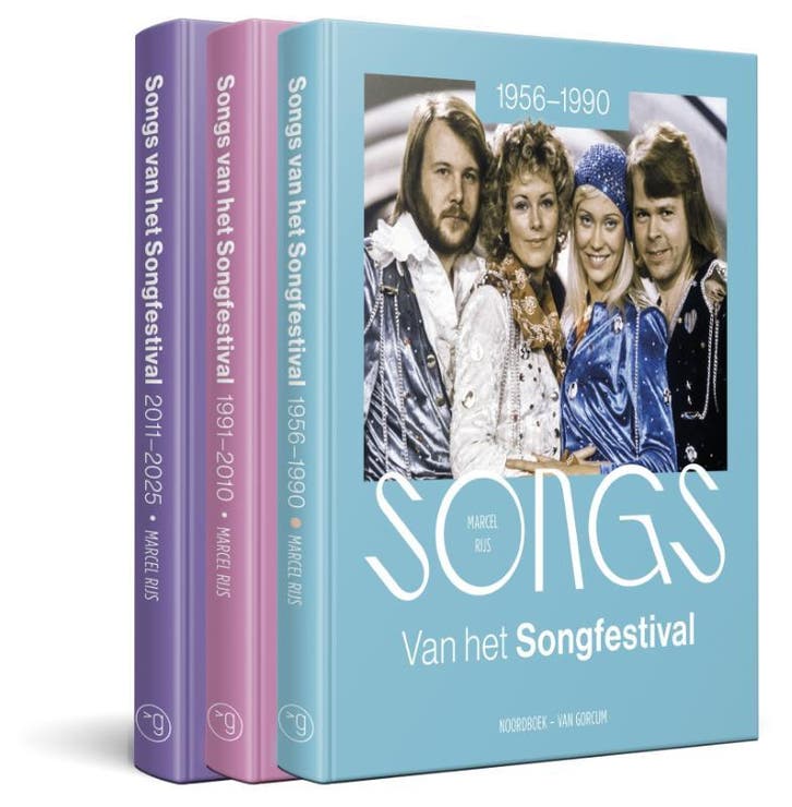 Alle Songs Van Het Songfestival (Set Van 3) | Marcel Rijs, Livres, Livres Autre, Envoi