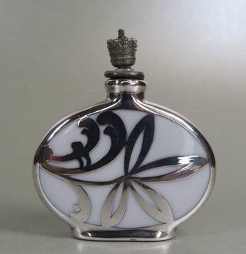 Chique Art Deco parfumflesje (Crowntop) - Bouteille de