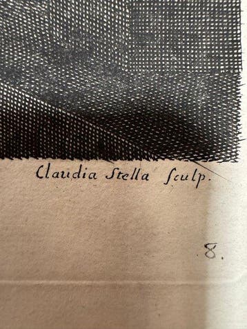 Claudia Stella (1636-1697), after Nicolas Poussin - Stampa