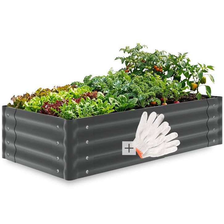 Verhoogde plantenbak Salvia verzinkt, verschillende maten, Tuin en Terras, Bloembakken en Plantenbakken, Verzenden