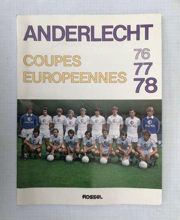 RSC Anderlecht - Enzo Scifo, Frank Vercauteren, Erwin, Verzamelen, Overige Verzamelen, Nieuw