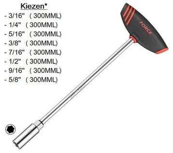 T-greep dopsleutels SAE, Auto diversen, Autogereedschap, Verzenden, Nieuw