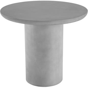 tectake Ronde tuintafel Talmi, voor binnen & buiten, 86,5x75, Tuin en Terras, Verzenden, Nieuw