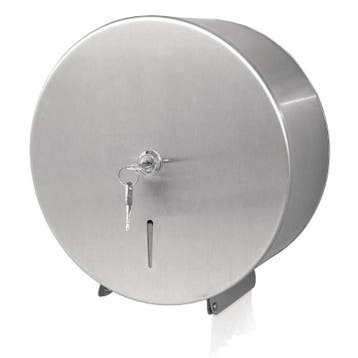 Jumbo RVS toiletpapier dispenser | 260x125x268(h)mm Jantex, Verzenden, Nieuw in verpakking