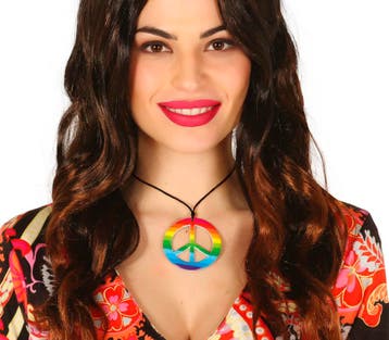 Ketting Hippie Gekleurd, Verzenden, Nieuw