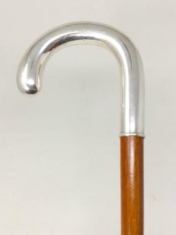 C.G. Hallberg Wandelstok - Zweden - 1941 - .830 zilver -