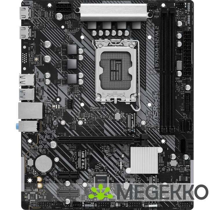 Asrock B760M-H2/M.2, Informatique & Logiciels, Cartes mères, Envoi