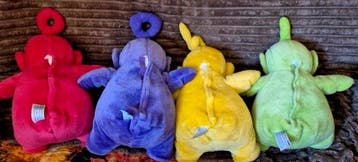 Tomy - Pluche speelgoed Teletabbies - 1980-1990