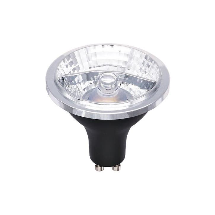 AR70 LED Spot GU10 6W Dim to Warm 3000K-2000K Zwart, Huis en Inrichting, Lampen | Spots, Nieuw, Led, Kunststof, Verzenden