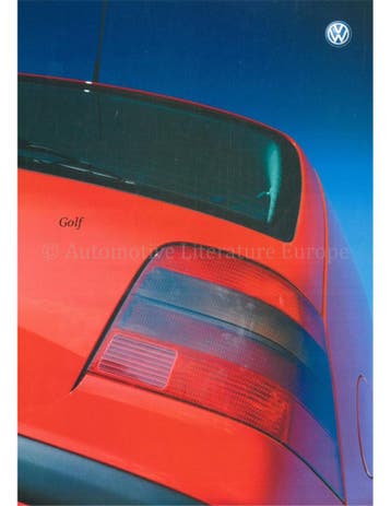 1997 VOLKSWAGEN GOLF BROCHURE SPAANS, Nieuw