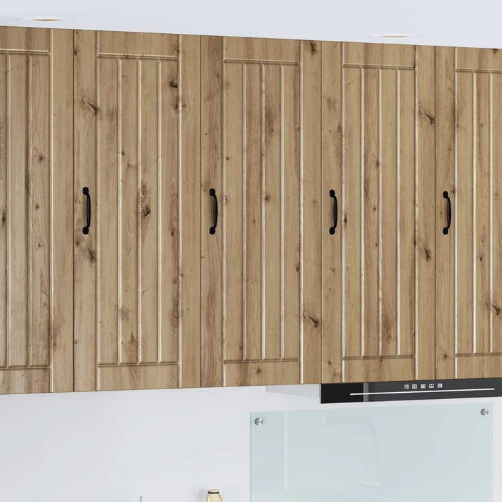 vidaXL Wandkast LUCCA Artisanaal eiken 40 x 31 x 100 cm, Huis en Inrichting, Kasten | Overige, Nieuw, Verzenden